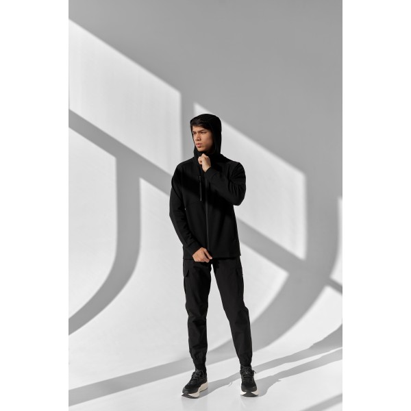 Мужское худи на молнии