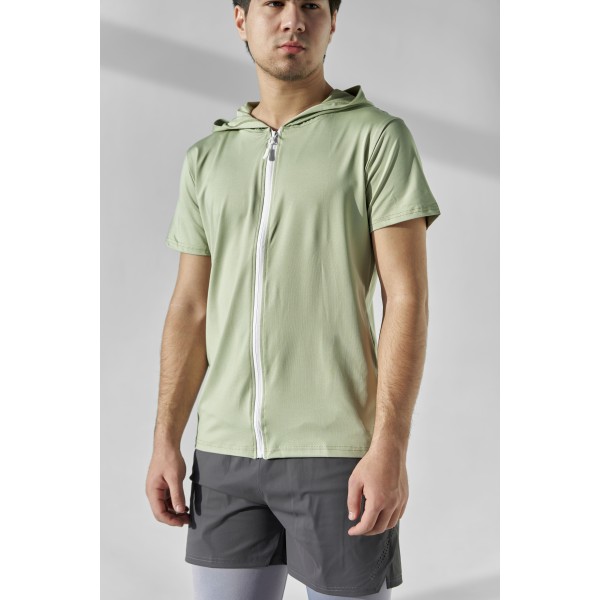 Мужское худи с коротким рукавом