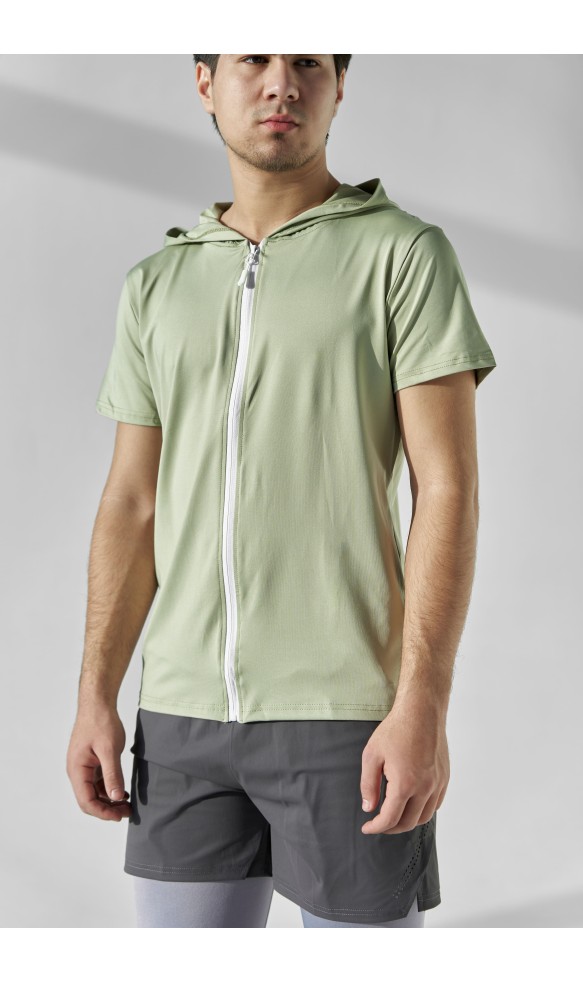 Мужское худи с коротким рукавом