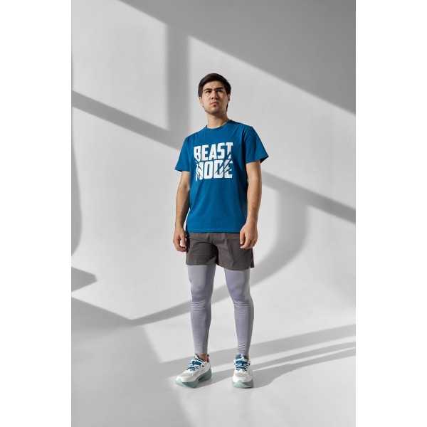 Мужская футболка Beast Mode для фитнеса и тренировок