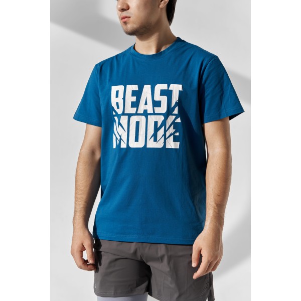Мужская футболка Beast Mode для фитнеса и тренировок