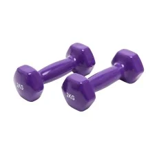 Vinil gantel 2 kg