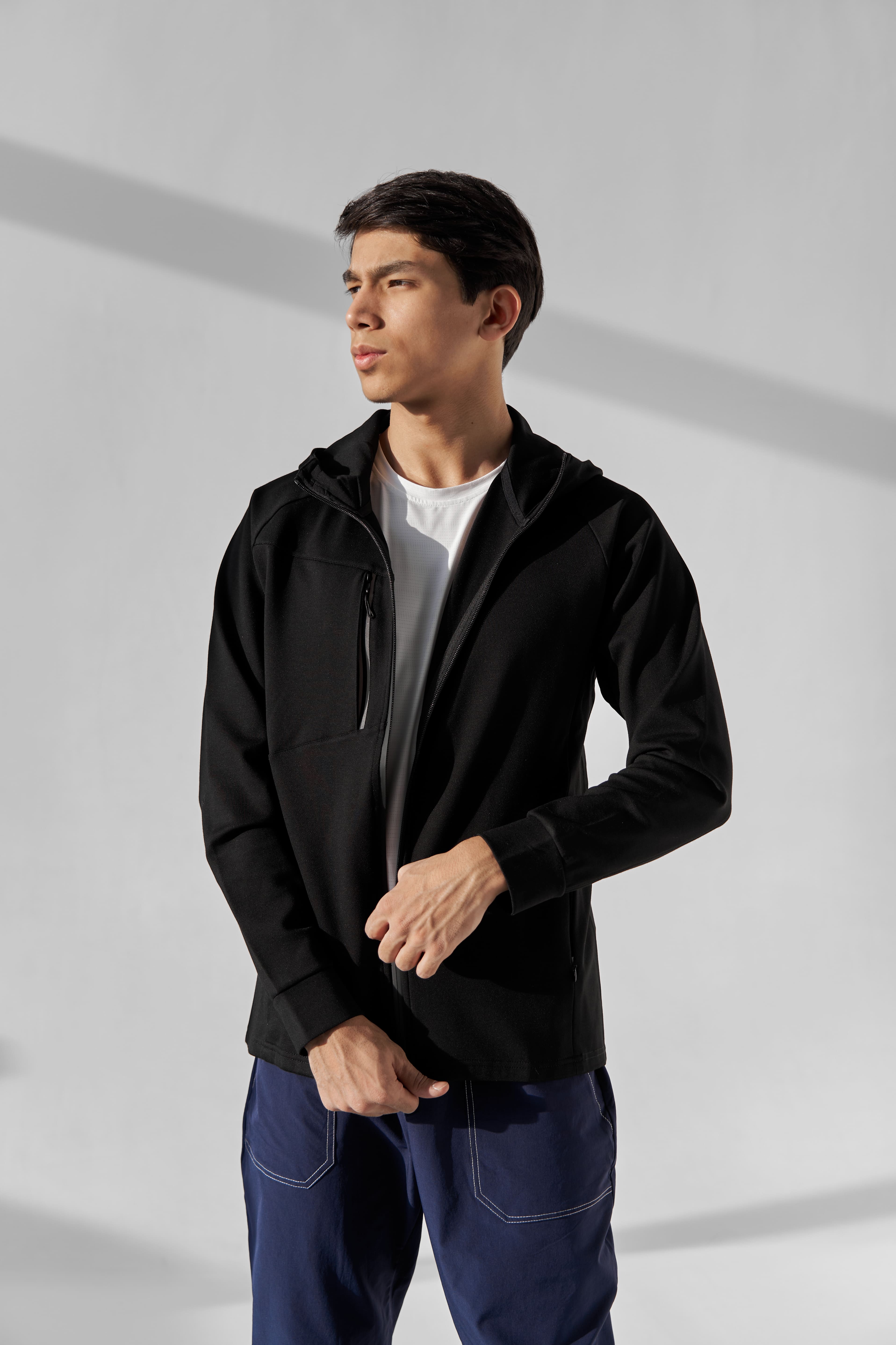 Erkaklar uchun fermuarlı xudi