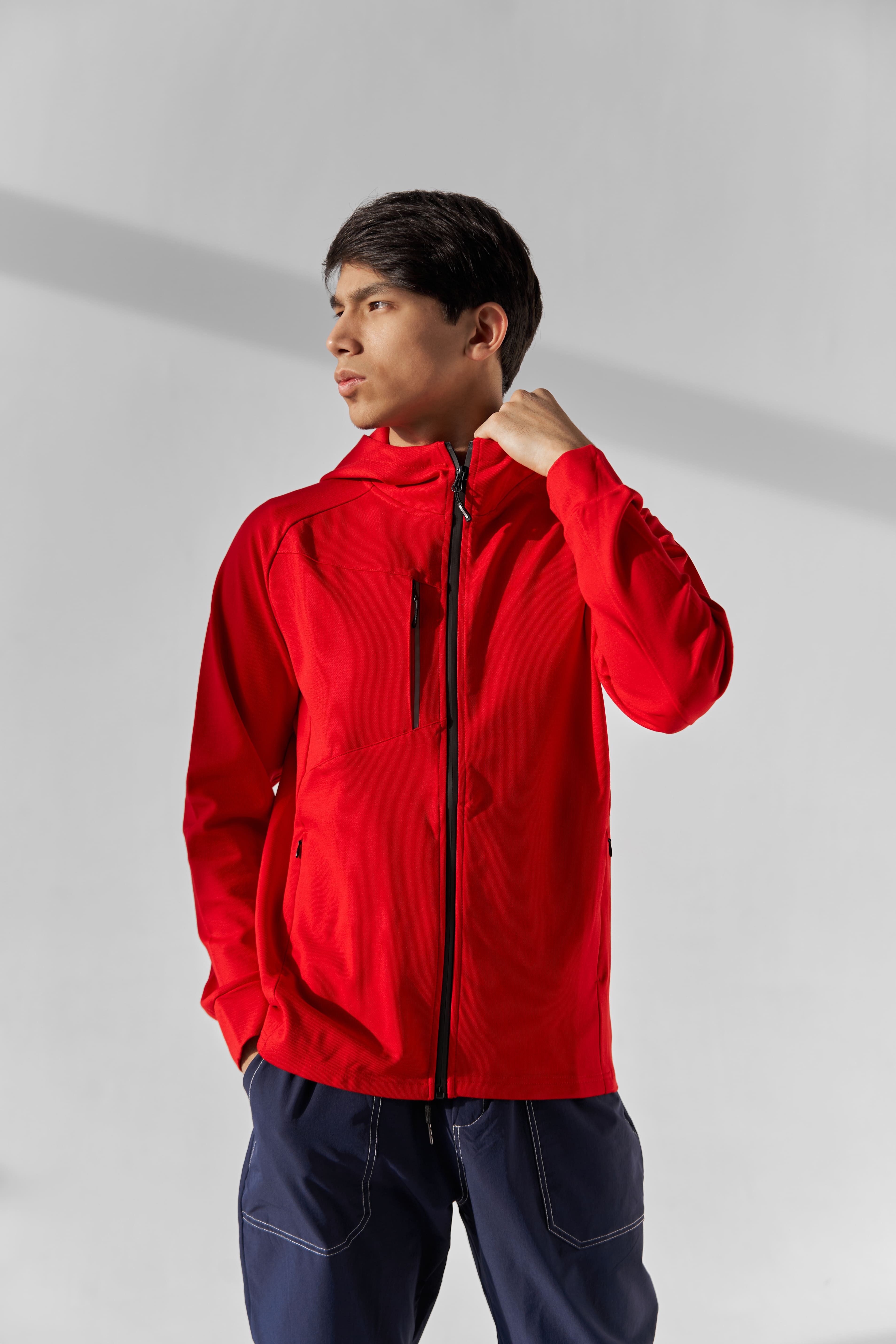 Erkaklar uchun fermuarlı xudi